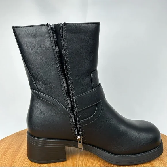 WOMEN'S COMBAT BOOTS (WHOEVER-S) - Picture 3 of 7